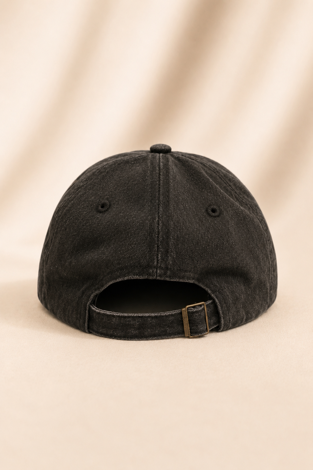Duck Embroidered Denim Cap