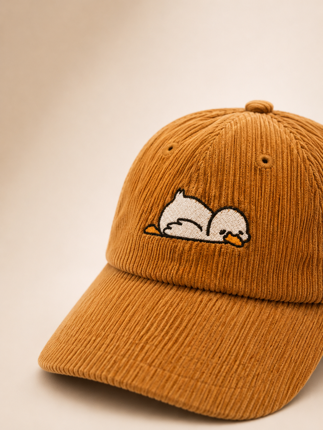 Sleeping Duck Corduroy Cap