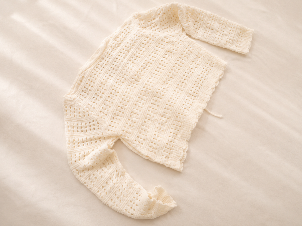 Cherry Crochet Knit Cardigan - Cottagecore / Beach
Cover-Up / Summer Layering