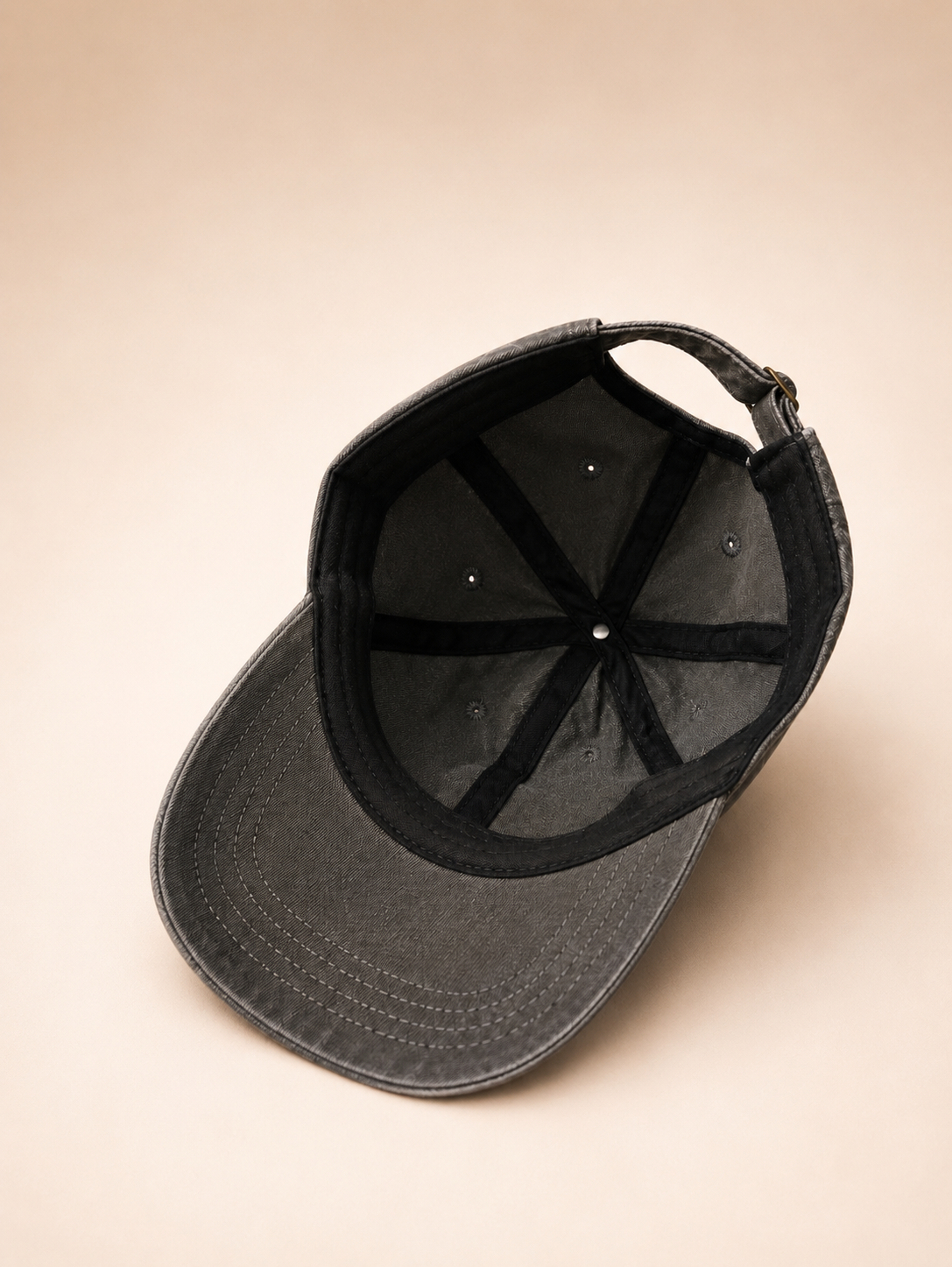 Cat Mom Embroidered Denim Cap