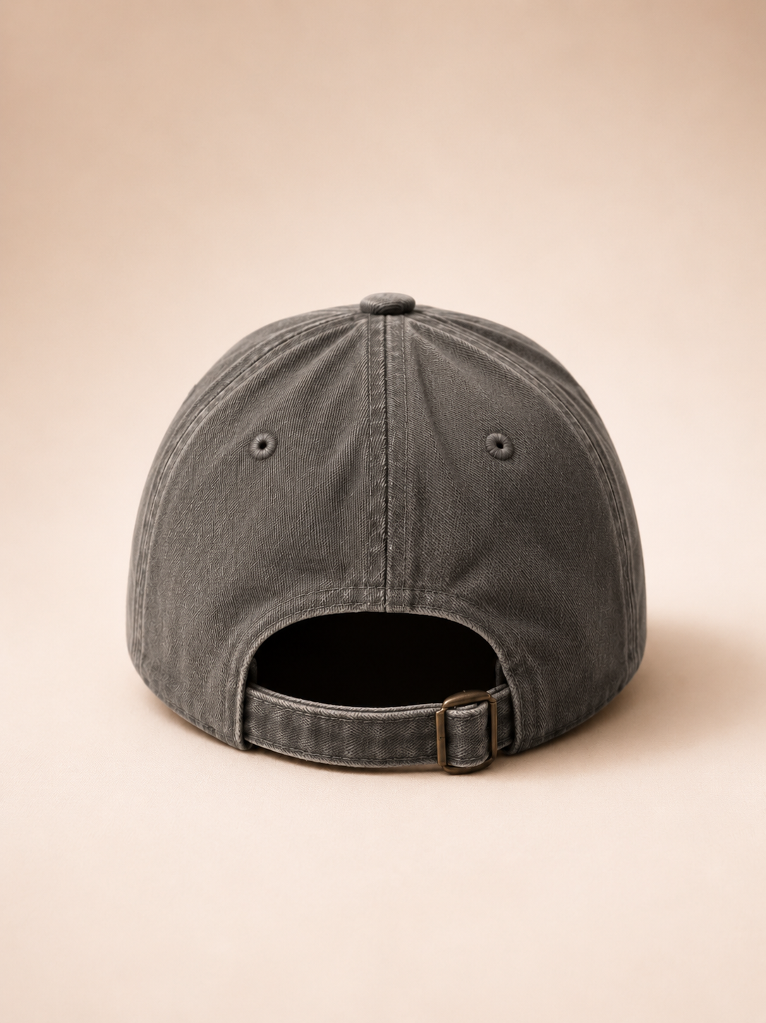 Cat Mom Embroidered Denim Cap